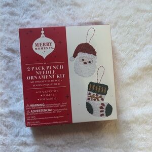 Merry Moments Punch Needle Ornament Kit